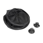 2 pezzi di copertura parasole per finestra isolante in filato netto per auto, dimensioni: 44 * 36 cm, Size: 44*36cm