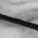 2 pezzi di copertura parasole per finestrino posteriore per auto, filato netto, protezione solare, dimensioni: 113 x 50 cm., Size: 122*70cm