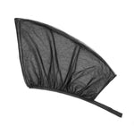 2 pezzi di copertura parasole per finestrino anteriore per auto, filato netto, protezione solare, dimensioni: 75 x 50 cm., Size: 120*70cm