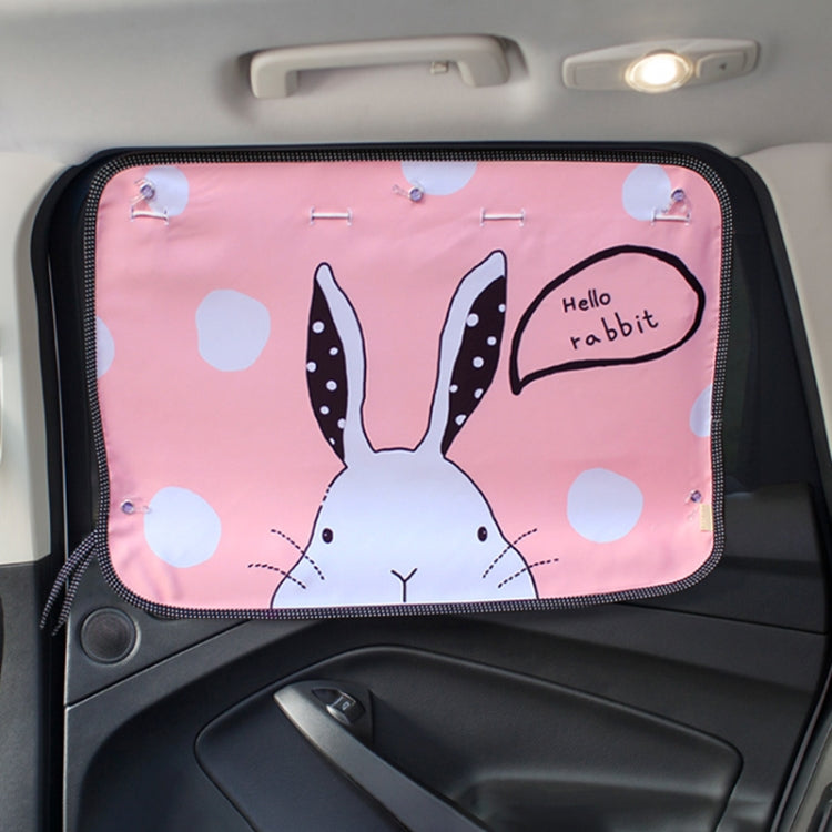 Copertura parasole per finestrino isolante per finestrino posteriore grande per auto, dimensioni: 70 * 50 cm, Snow Bear, Bo Lele, Giant Panda, Animal World, Zoo, Pink Elephant, Underwater World, Good Friend, Yellow Penguin, Happy Elephant, Happy Forest...