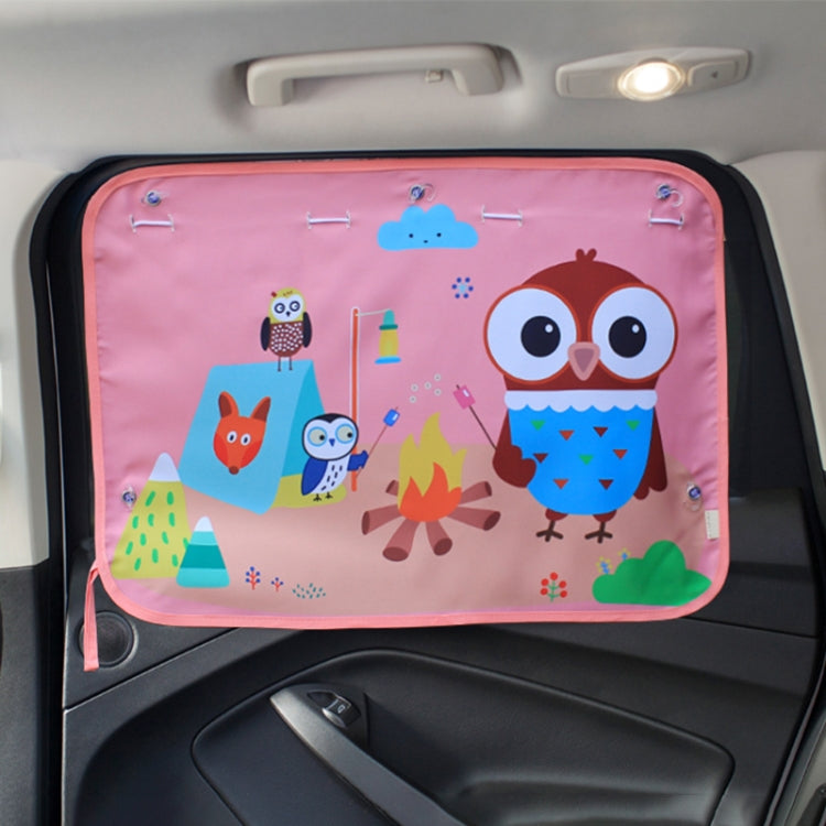 Copertura parasole per finestrino isolante per finestrino posteriore grande per auto, dimensioni: 70 * 50 cm, Snow Bear, Bo Lele, Giant Panda, Animal World, Zoo, Pink Elephant, Underwater World, Good Friend, Yellow Penguin, Happy Elephant, Happy Forest...