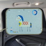 Copertura parasole per finestrino isolante per finestrino posteriore grande per auto, dimensioni: 70 * 50 cm, Snow Bear, Bo Lele, Giant Panda, Animal World, Zoo, Pink Elephant, Underwater World, Good Friend, Yellow Penguin, Happy Elephant, Happy Forest...