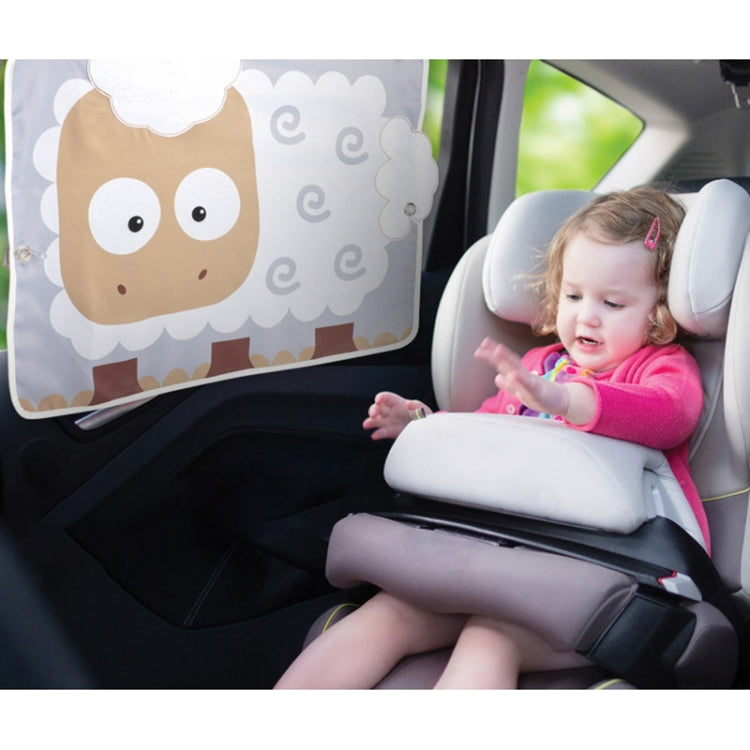 Copertura parasole per finestrino isolante per finestrino posteriore grande per auto, dimensioni: 70 * 50 cm, Moon Baby, House, Marine, Mustache, Rocket, Happy Flying, Happy Swing, Happy Time, Happy Town, Happy School Bus, Magic World, Waterpark       ...