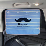 Copertura parasole per finestrino isolante per finestrino posteriore grande per auto, dimensioni: 70 * 50 cm, Moon Baby, House, Marine, Mustache, Rocket, Happy Flying, Happy Swing, Happy Time, Happy Town, Happy School Bus, Magic World, Waterpark       ...