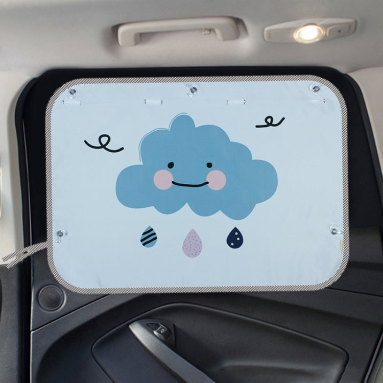 Copertura parasole per finestrino isolante per finestrino posteriore grande per auto, dimensioni: 70 * 50 cm, Moon Baby, House, Marine, Mustache, Rocket, Happy Flying, Happy Swing, Happy Time, Happy Town, Happy School Bus, Magic World, Waterpark       ...