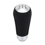 Leva del cambio modificata per auto universale, leva in pelle nera, pomello del cambio manuale a 5 marce, 5-Speed Gear Shift Knob