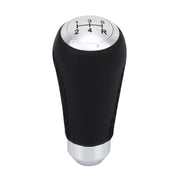 Leva del cambio modificata per auto universale, leva in pelle nera, pomello del cambio manuale a 5 marce, 5-Speed Gear Shift Knob