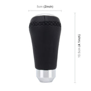 Leva del cambio modificata per auto universale, leva in pelle nera, pomello del cambio manuale a 5 marce, 5-Speed Gear Shift Knob