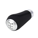 Leva del cambio modificata per auto universale, leva in pelle nera, pomello del cambio manuale a 5 marce, 5-Speed Gear Shift Knob