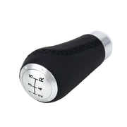 Leva del cambio modificata per auto universale, leva in pelle nera, pomello del cambio manuale a 5 marce, 5-Speed Gear Shift Knob
