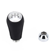 Leva del cambio modificata per auto universale, leva in pelle nera, pomello del cambio manuale a 5 marce, 5-Speed Gear Shift Knob