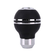 Pomello del cambio automatico manuale a forma di palla con copertura in pelle per cambio auto universale per veicolo, Ball Shape Gear Shift Knob