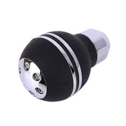 Pomello del cambio automatico manuale a forma di palla con copertura in pelle per cambio auto universale per veicolo, Ball Shape Gear Shift Knob