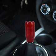 Pomello del cambio automatico manuale in fibra di carbonio per copertura del cambio per auto universale, Gear Shift Knob