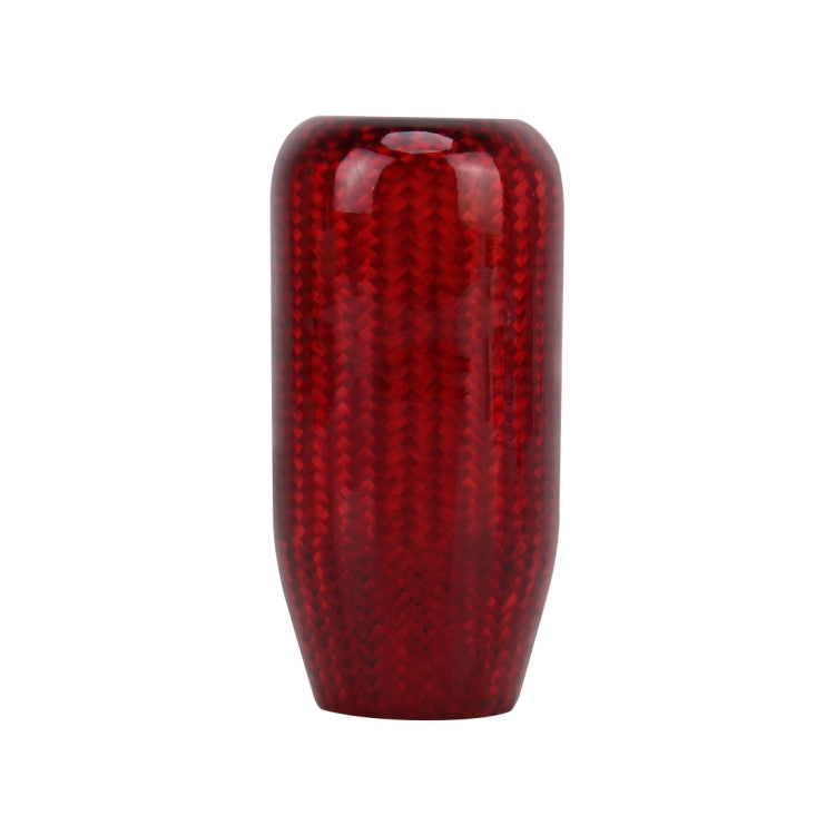 Pomello del cambio automatico manuale in fibra di carbonio per copertura del cambio per auto universale, Gear Shift Knob