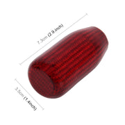Pomello del cambio automatico manuale in fibra di carbonio per copertura del cambio per auto universale, Gear Shift Knob