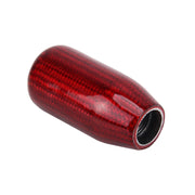 Pomello del cambio automatico manuale in fibra di carbonio per copertura del cambio per auto universale, Gear Shift Knob