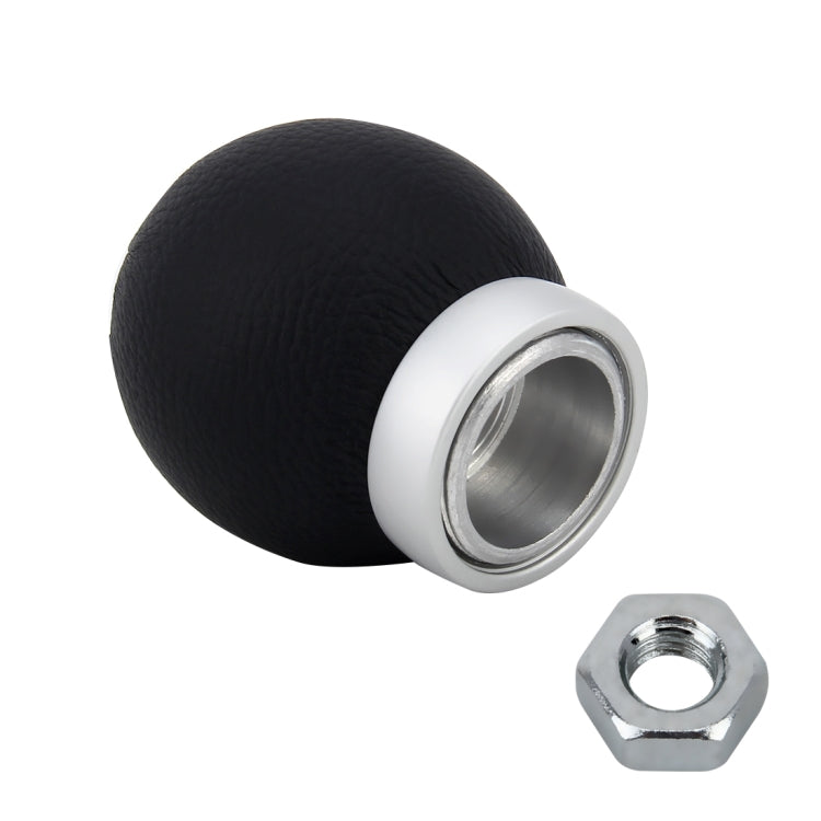 Leva del cambio modificata per auto universale, leva in pelle nera, pomello del cambio manuale a 6 marce, 6-Speed