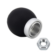 Adattatore per pomello del cambio manuale a 5 marce con leva in pelle nera modificata per auto universale, 5-Speed