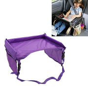 Vassoio per attività per seggiolino auto giocattolo per snack da viaggio per passeggino per bambini, Purple, Pink, Baby Blue, Black