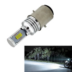 H6/BA20D 1000LM 72W 6000K Luce bianca 2-LED 3570 Lampadine Fari per moto, DC 12-24V, H6/BA20D