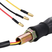 4 pezzi DC 12V moto 15-LED giallo + luce bianca Marquee-LED indicatore di direzione lampeggiante, 15-LED