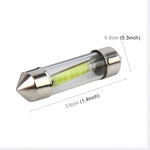 10 PZ 36mm 1W 6000K Luce bianca per auto Dome Lampada da lettura LED, DC 12V, 36mm