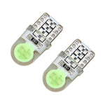 10 PZ T10 W5W DC 12V 1W 60LM Luci di ingombro per auto Lampade di posizione a LED con decodificatore, Blue Light, White Light