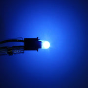 10 PZ T10 W5W DC 12V 1W 60LM Luci di ingombro per auto Lampade di posizione a LED con decodificatore, Blue Light, White Light