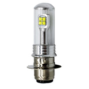 Fari moto 750LM 6000K Bianco H6M/P15D 40W Lampadine a 8 LED, DC 12-24V, H6M/P15D