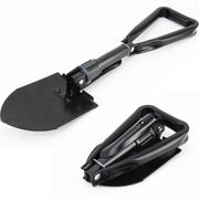 Auto Multi-funzione Veicolo Di Emergenza Metallo Acciaio Ghiaccio Neve Fango Sabbia Pala Pala pieghevole Auto Pala da neve ad alta resistenza Raschietto per ghiaccio, Steel Ice Shovel