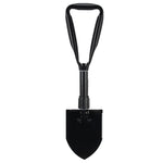 Auto Multi-funzione Veicolo Di Emergenza Metallo Acciaio Ghiaccio Neve Fango Sabbia Pala Pala pieghevole Auto Pala da neve ad alta resistenza Raschietto per ghiaccio, Steel Ice Shovel