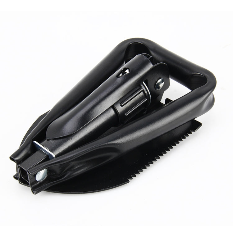 Auto Multi-funzione Veicolo Di Emergenza Metallo Acciaio Ghiaccio Neve Fango Sabbia Pala Pala pieghevole Auto Pala da neve ad alta resistenza Raschietto per ghiaccio, Steel Ice Shovel