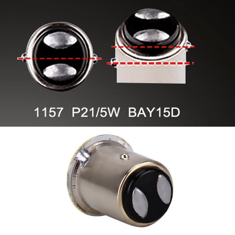 10 PZ Auto Auto 1.2W 1157 BAY15D 22-LED Lampadine Luce freno, 1157 Red Light, 1157 Yellow Light