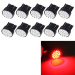 10 PZ T20/7443 Lampada per auto 1.2W 22-SMD 1206 Lampadine a LED Luce freno, T20/7443 Red Light, T20/7443 Yellow Light