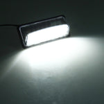 2 pz. Luce targa a LED 18-SMD Lampadine Lampade per Nissan/Teana 03 / Tada 03-08 /Sylphy 2008 /Sunny 2001-2006,2W 120LM,6000K, DC12V (luce bianca), for Nissan