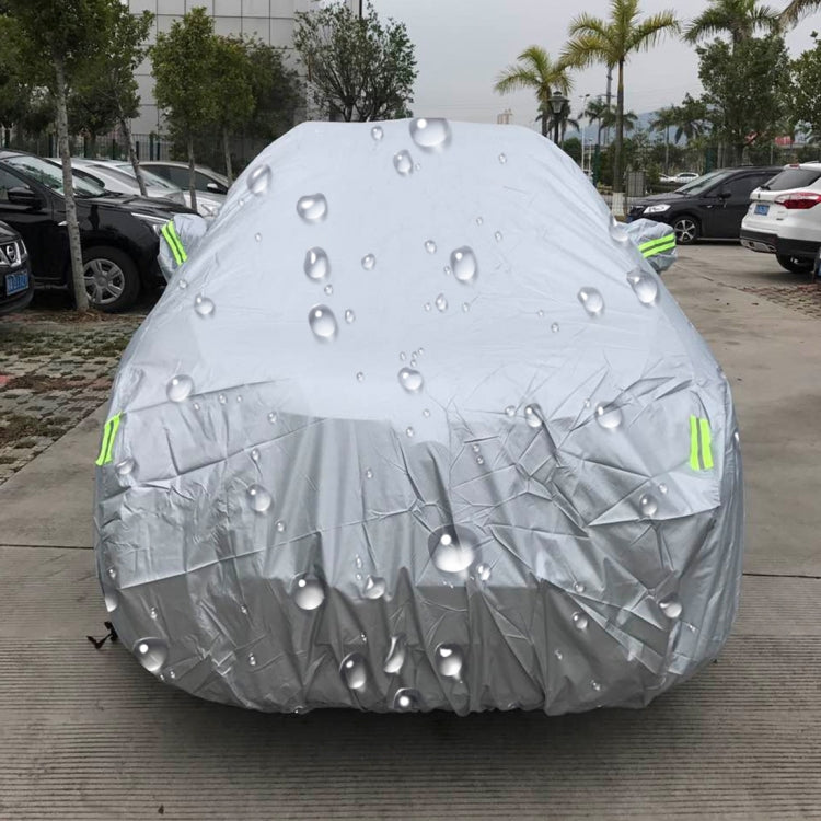 Copriauto SUV resistente al sole impermeabile antipolvere PEVA con strisce di avvertenza, 207inch (XXL)