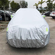 Copriauto SUV resistente al sole impermeabile antipolvere PEVA con strisce di avvertenza, 207inch (XXL)