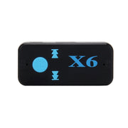 Adattatore per ricevitore per lettore musicale audio Bluetooth V4.1 per auto HQX6, supporto vivavoce wireless, scheda TF e ricarica USB, HQX6