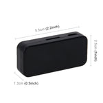 Adattatore per ricevitore per lettore musicale audio Bluetooth V4.1 per auto HQX6, supporto vivavoce wireless, scheda TF e ricarica USB, HQX6