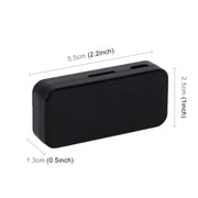 Adattatore per ricevitore per lettore musicale audio Bluetooth V4.1 per auto HQX6, supporto vivavoce wireless, scheda TF e ricarica USB, HQX6