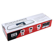 Monitor per auto a colori TFT-LCD da 5,0 pollici 480 * 272 con retrovisione, supporta la funzione di schermo automatico inverso, 5.0 inch 480*272