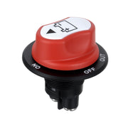 Jtron Interruttore On/Off per Batteria per Auto Interruttore Principale per Batteria per Auto MAX DC 50V 50A CONT 75A INT Uso per Auto/Fuoristrada/Camion, DC 50V 50A