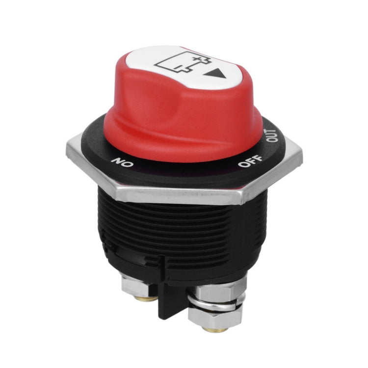 Jtron Interruttore On/Off per Batteria per Auto Interruttore Principale per Batteria per Auto MAX DC 32V 200A CONT 300A INT Uso per Auto/Fuoristrada/Camion, DC 32V 200A