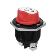 Jtron Interruttore On/Off per Batteria per Auto Interruttore Principale per Batteria per Auto MAX DC 32V 200A CONT 300A INT Uso per Auto/Fuoristrada/Camion, DC 32V 200A