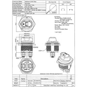 Jtron Interruttore On/Off per Batteria per Auto Interruttore Principale per Batteria per Auto MAX DC 32V 200A CONT 300A INT Uso per Auto/Fuoristrada/Camion, DC 32V 200A