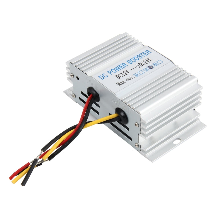 5A 120W DC 12V a 24V Convertitore di potenza DC-DC per auto Trasformatore di potenziamento di potenza Trasformatore di potenza per auto, 5A 120W