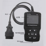 Scanner di codici C500 Display da 320 * 240 pixel Scanner per auto Lettore di codici di errore Aggiornamento scanner Strumento diagnostico automobilistico online, supporto scheda SD, C500