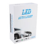 2 pezzi 9012 26W 2250LM faro per auto LED luce automatica funzione CANBUS integrata (luce bianca, luce gialla, luce bianca calda), DC 9-16V, 9012