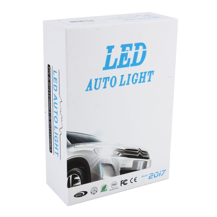 2 pezzi 9012 26W 2250LM faro per auto LED luce automatica funzione CANBUS integrata (luce bianca, luce gialla, luce bianca calda), DC 9-16V, 9012